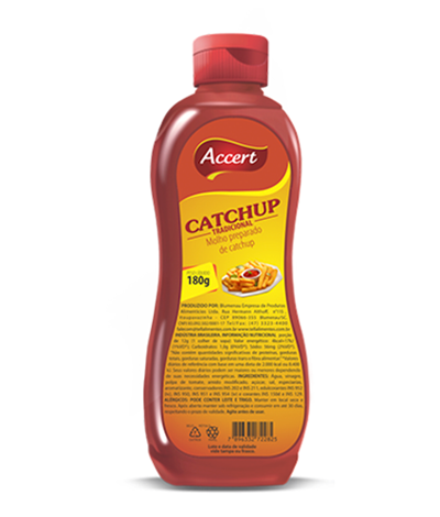 Catchup tradicional 180g - Tell Alimentos