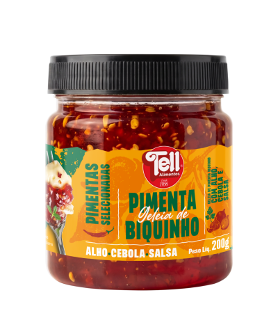 Geleia de pimenta - Alho, Cebola e Salsa